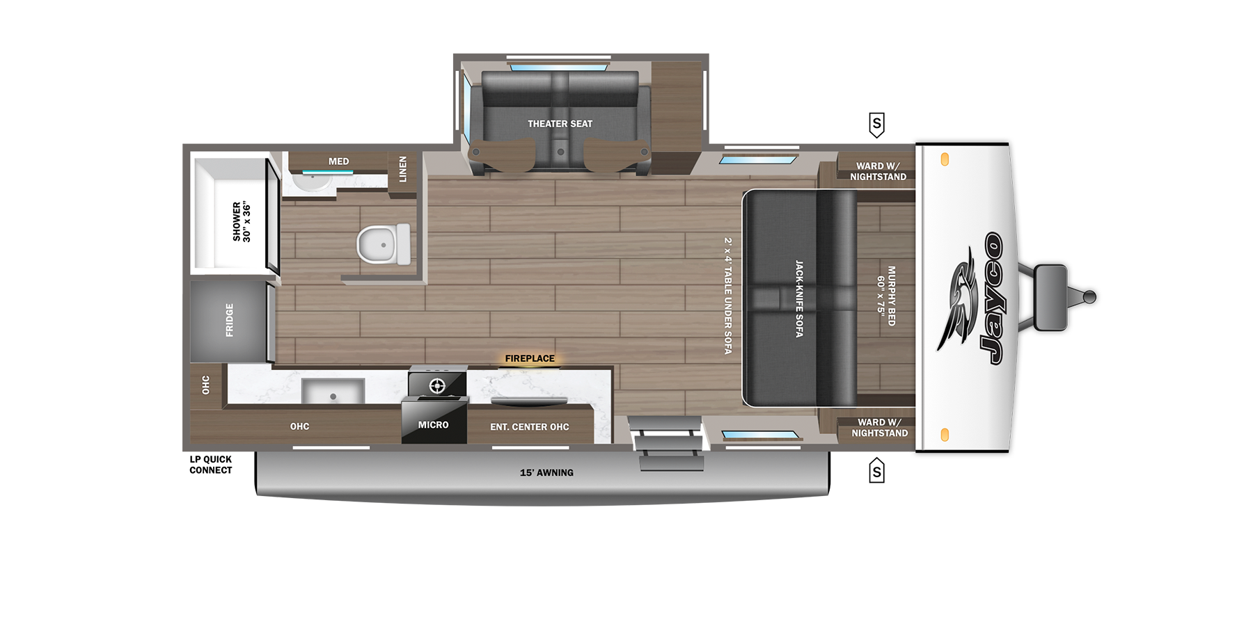 2027 JAYCO JAY FEATHER TRAVEL TRAILER
