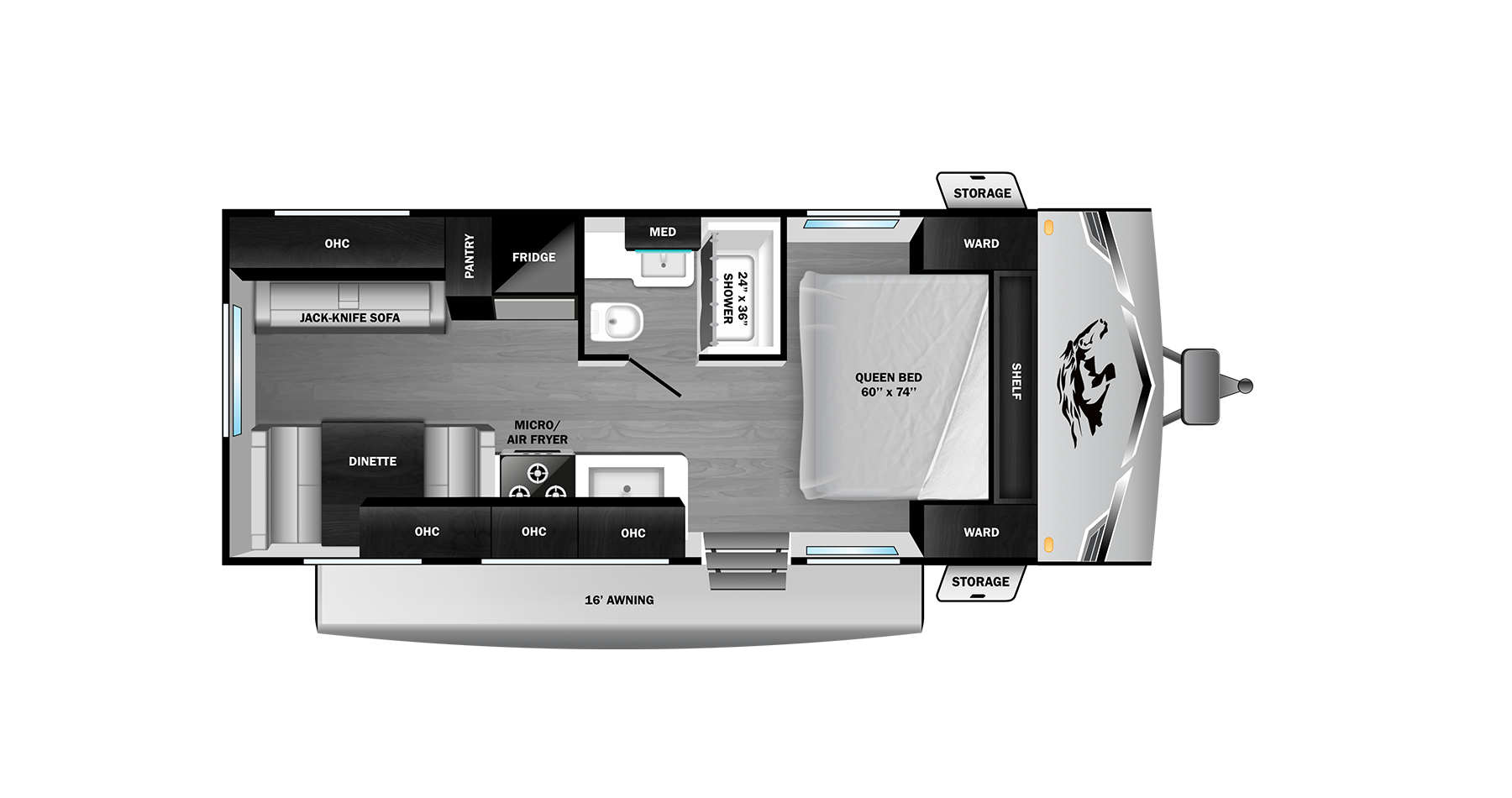 2027 HIGHLAND RIDGE COLT TRAVEL TRAILER