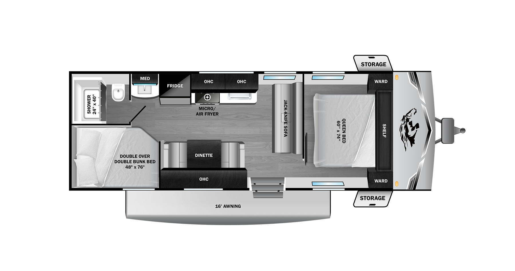 2027 HIGHLAND RIDGE COLT TRAVEL TRAILER
